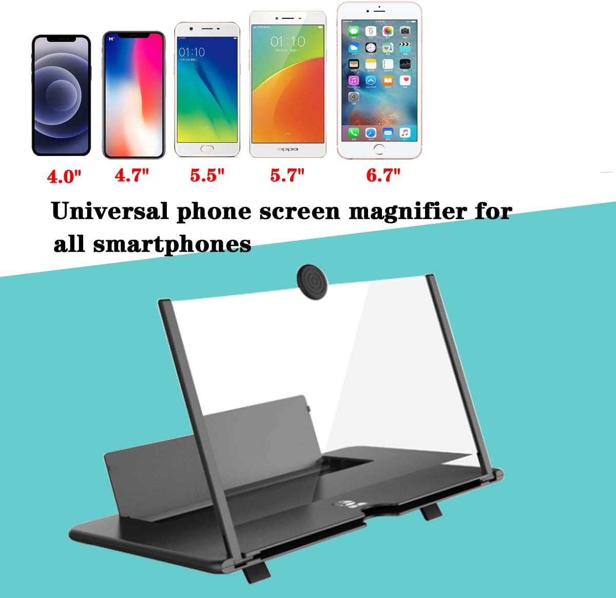 Mobile Phone Video Screen Magnifier