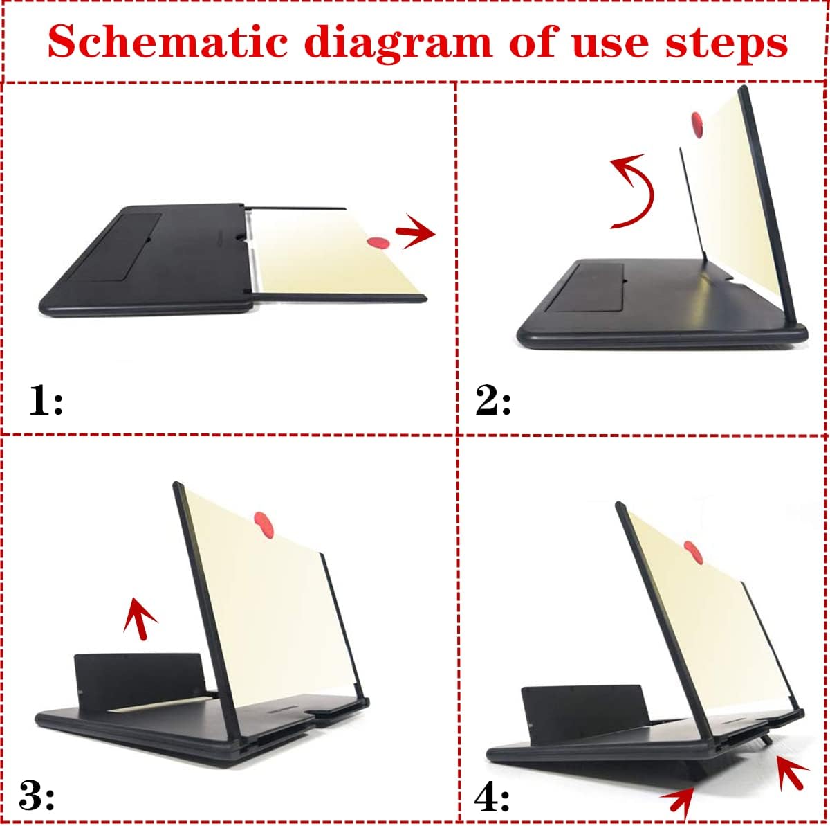 Mobile Phone Video Screen Magnifier