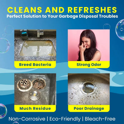 LemonBlast Foaming Drain Cleaning Tablets
